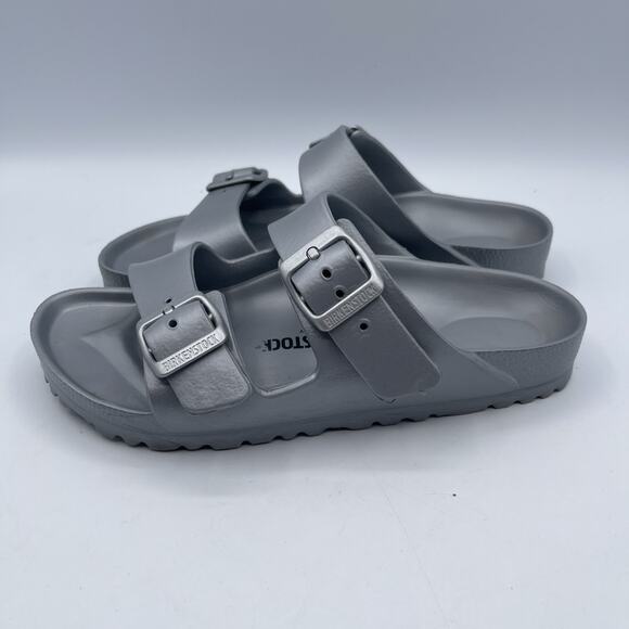 Birkenstock Womens Size 36 EU US 5 Silver Grey Arizona EVA Waterproof Sandals - Picture 3 of 8